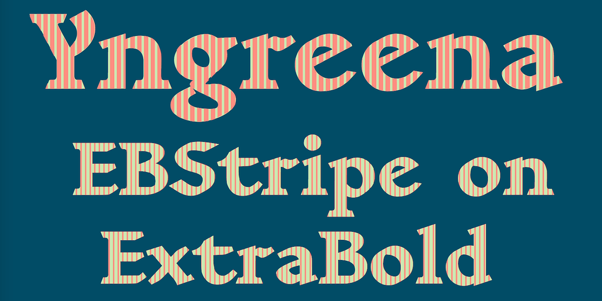 Yngreena, a Serif Font by Ingrimayne Type (Photo 6 of 6)