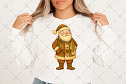 Plaid Santa Claus PNG, an Illustration by Craft Nest (Thumbnail 2 of 6)
