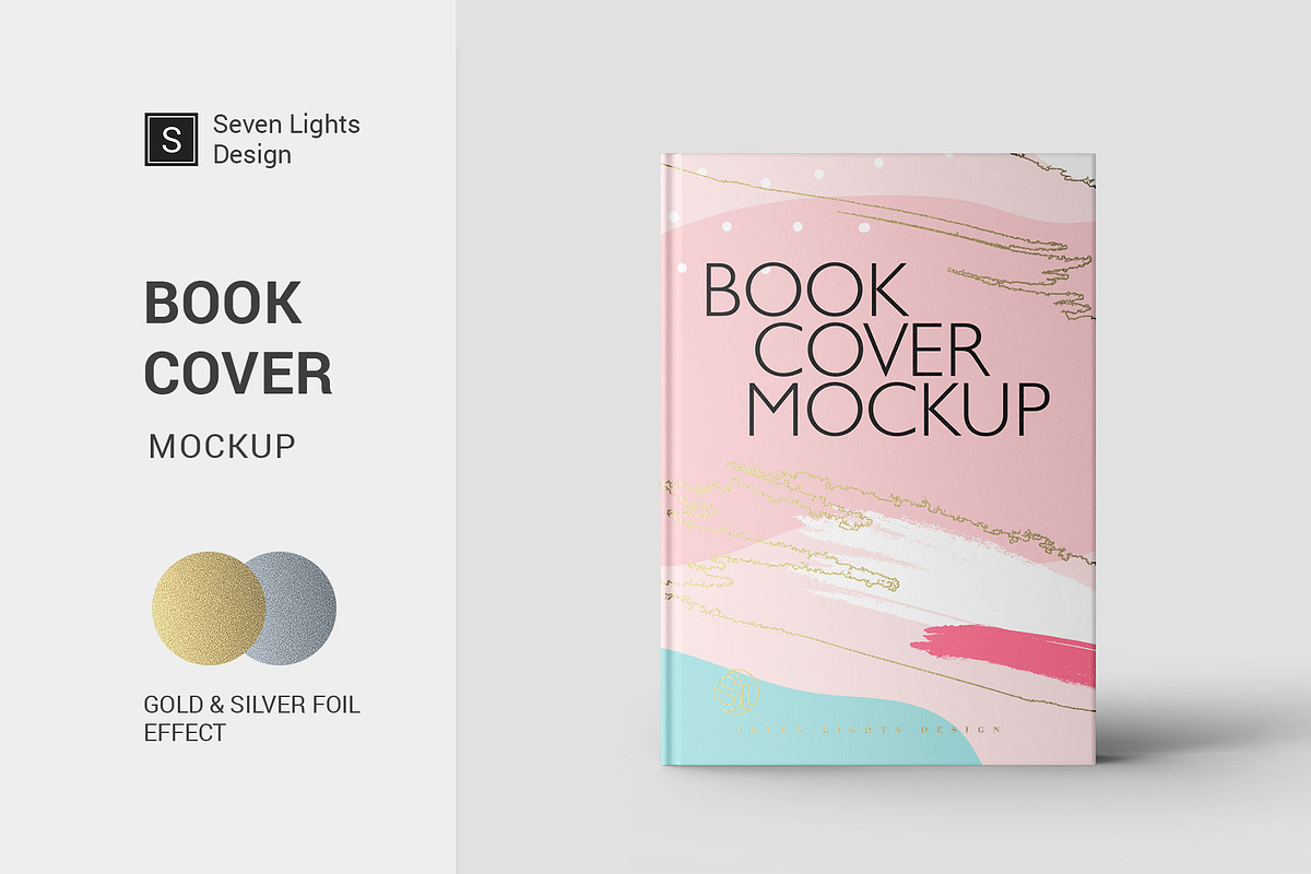 Book Cover Mockup #1, a Books & Magazine Mockup by Seven Lights (Photo 1 of 6)