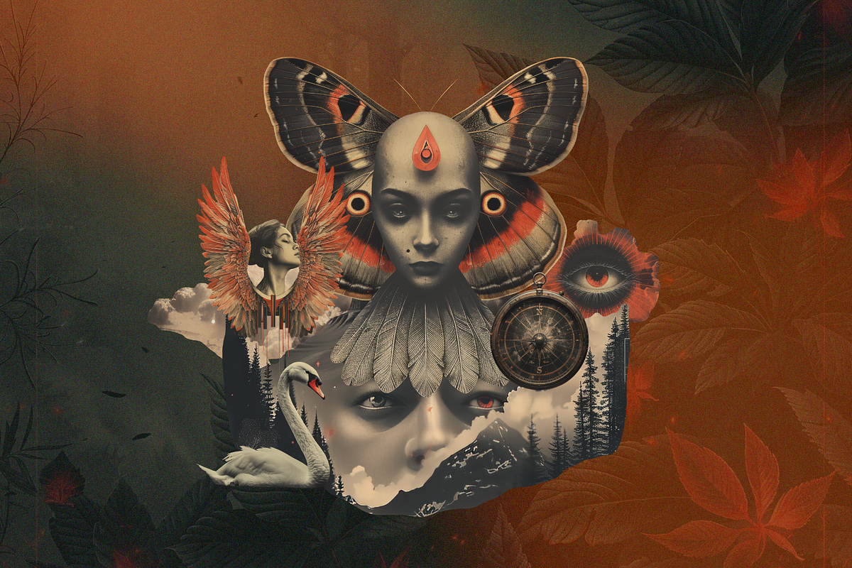 Zodiac and Tarot card collage pack, an Object Graphic by JulsIst (Photo 9 of 10)
