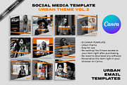 Urban Social Media Template - Canva, a Social Media Template by Pen of God Studio (Thumbnail 1 of 3)