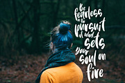 Magic Soul-a hand-written typeface, a Script Font by Shelly Laslo Illustration (Thumbnail 4 of 5)