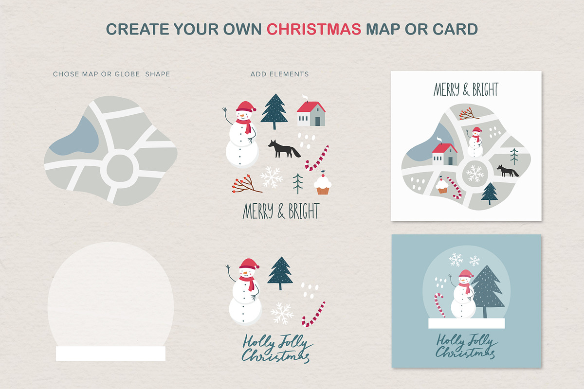 Merry Christmas Graphics, a Seasonal Illustration by mejorana (Photo 9 of 17)