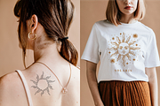 Celestial Art - Sun Moon Stars Space, a Texture Illustration by Rough Edges Supply Co. (Thumbnail 10 of 12)