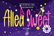 Allea Sweet Display Handwritten, a Font by Glyphstyle (Thumbnail 1 of 10)