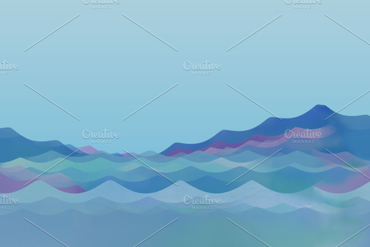 Watercolor Ripples Web Background, a Templates & Theme by audeemirza (Photo 4 of 4)