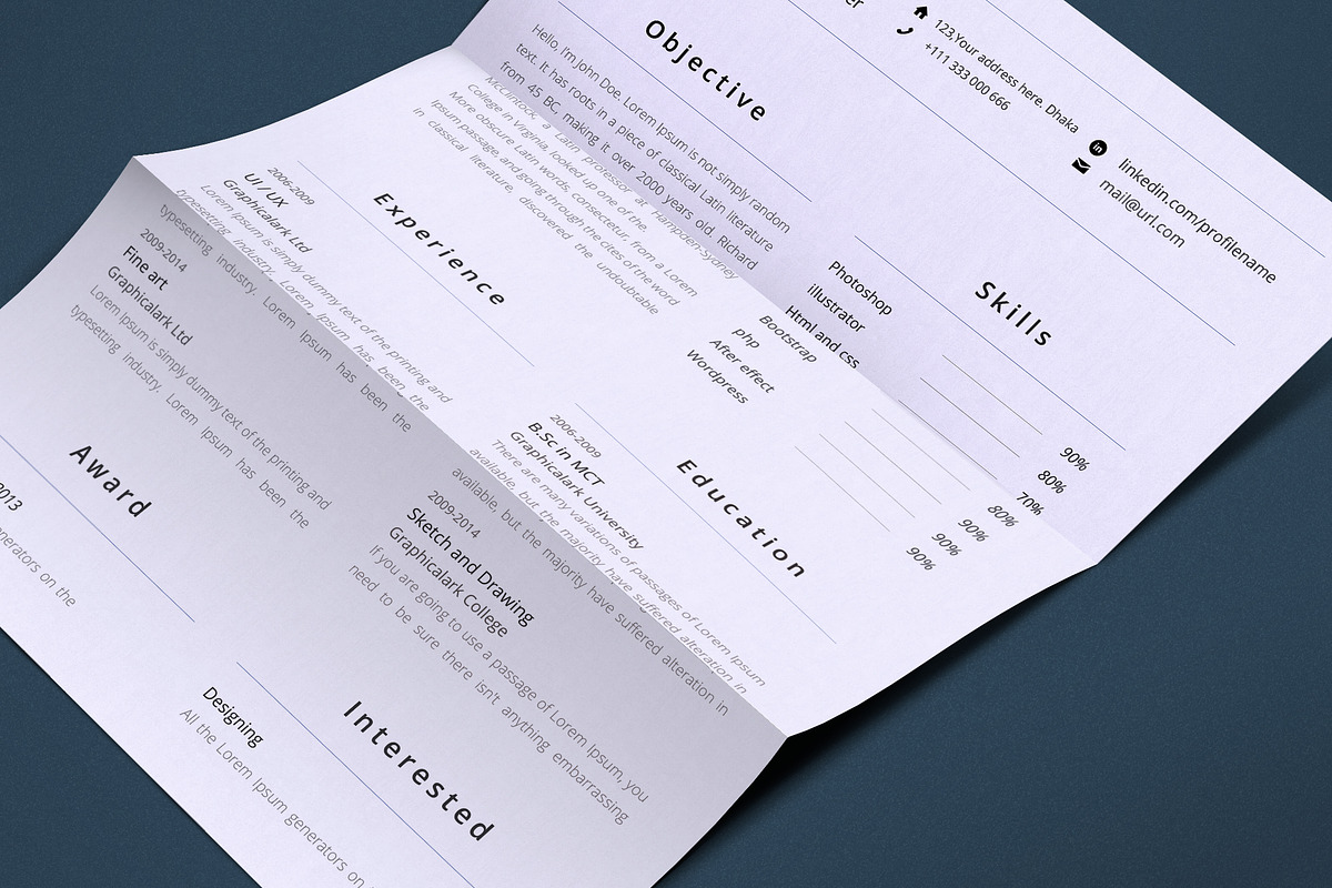 Resumes Templates, a Resume Template by Graphicalark (Photo 2 of 4)