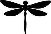 20 Dragonfly Silhouette Mega, an Object Graphic by Designer_Momina (Thumbnail 9 of 19)