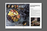 Cookbook / Recipe Book Layout, a Brochure Template by tomsarraipodesign (Thumbnail 9 of 16)