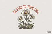 Be Kind To Your Soul PNG, Daisy, an Illustration by SharpMarketplace (Thumbnail 1 of 4)