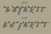 Blackhole - Script Font, a Script Font by Mayofont (Thumbnail 11 of 11)