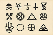 Symbols of the Occult, an Object Graphic by Mo–ds (Thumbnail 4 of 5)