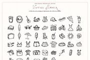 Summer Beach Vacation Doodle Bundle, a Seasonal Illustration by The October Creative (Thumbnail 7 of 13)