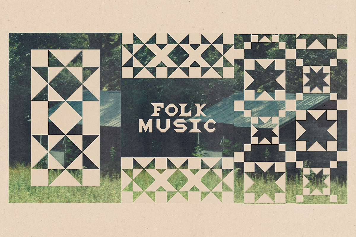 Quilt Folk - Letter & Quilt Icons, a Solid Icon by Madeline ODonoghue Design (Photo 11 of 16)