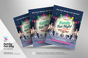 Family Fun Day Flyers, a Flyer Template by kinzi21 (Thumbnail 3 of 5)