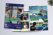 Sport Padel Catalog Brochure, a Brochure Template by twinstd (Thumbnail 5 of 6)