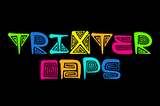 TRIXTER CAPS, a Handwritten Font by Beau Hopps Design (Thumbnail 1 of 5)