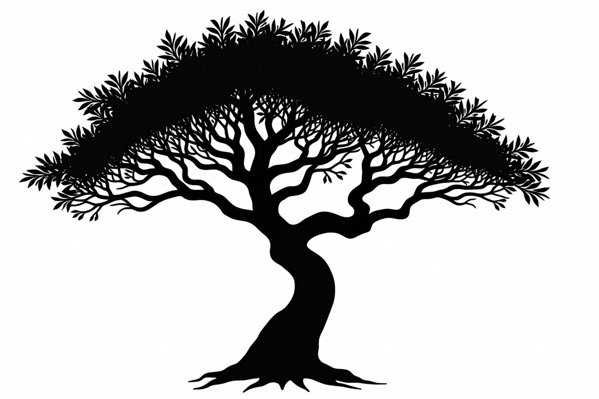 Black Tree SVG Bundle, an Illustration by hafijul (Photo 16 of 21)
