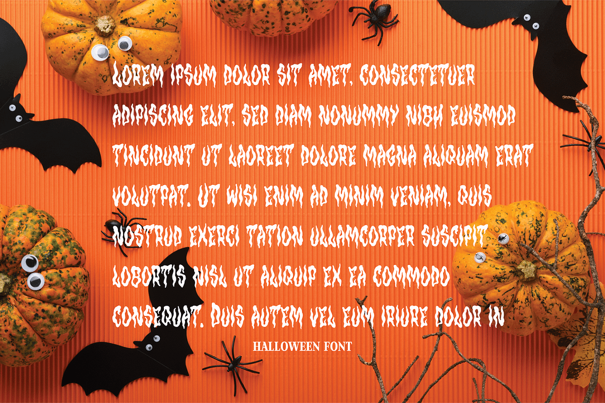 Halloween Horror Fonts | Hantu, a Script Font by Design House (Photo 3 of 3)