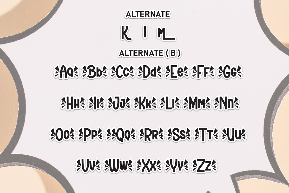 Comic Kids | Script Font, a Script Font by Scratchones (Photo 8 of 9)