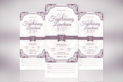 Vintage Luncheon Ticket Template, a Stationery Template by Godserv Designs (Thumbnail 1 of 7)