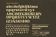 Ropers - Bold Serif Typeface, a Serif Font by Ardyanatypes (Thumbnail 11 of 12)