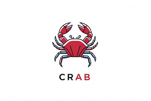 Red Crab Logo, a Branding & Logo Template by Logocreative