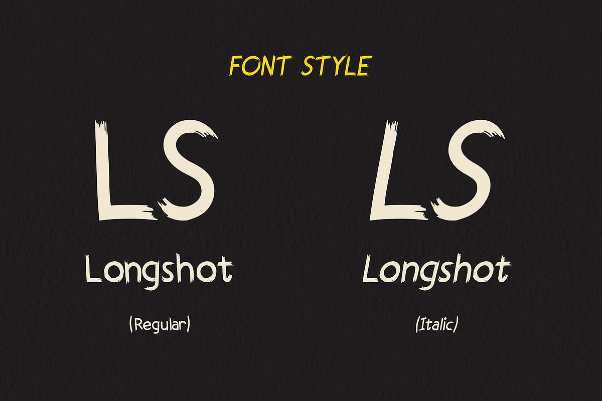 Long Shot - Brush Font, a Sans Serif Font by Mirachma Project (Photo 4 of 10)