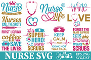 Nurse SVG Bundle, an Object Graphic by DollarSmart (Thumbnail 1 of 4)