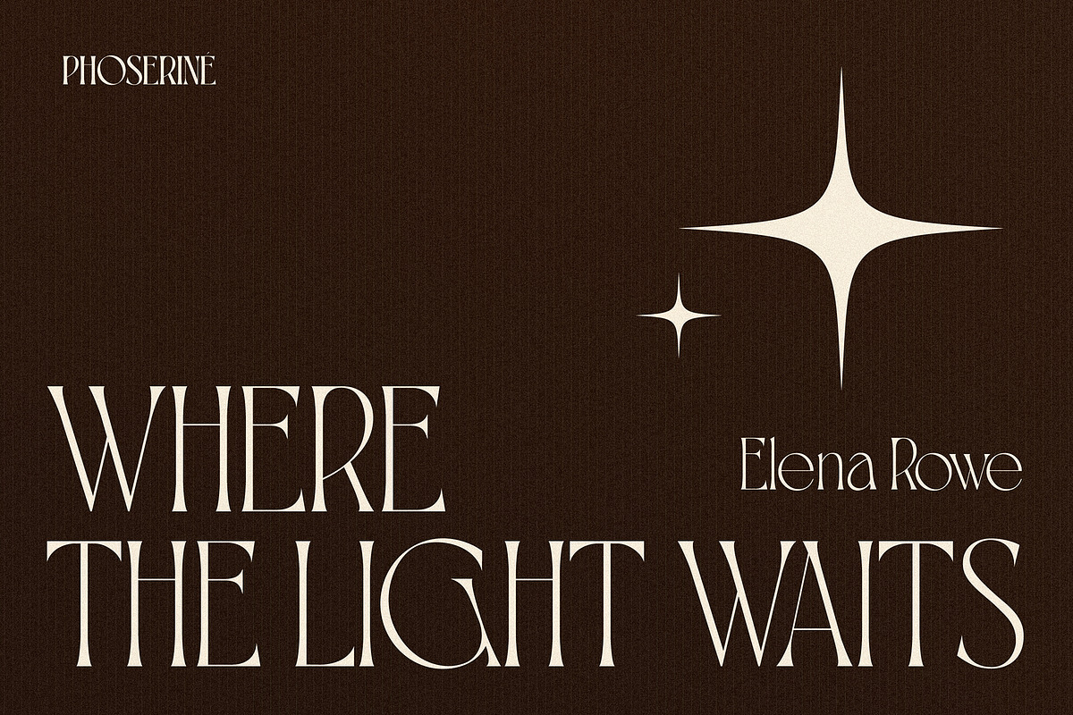 BD PHOSERINÉ | Display Serif, a Serif Font by Brandear Design (Photo 9 of 23)