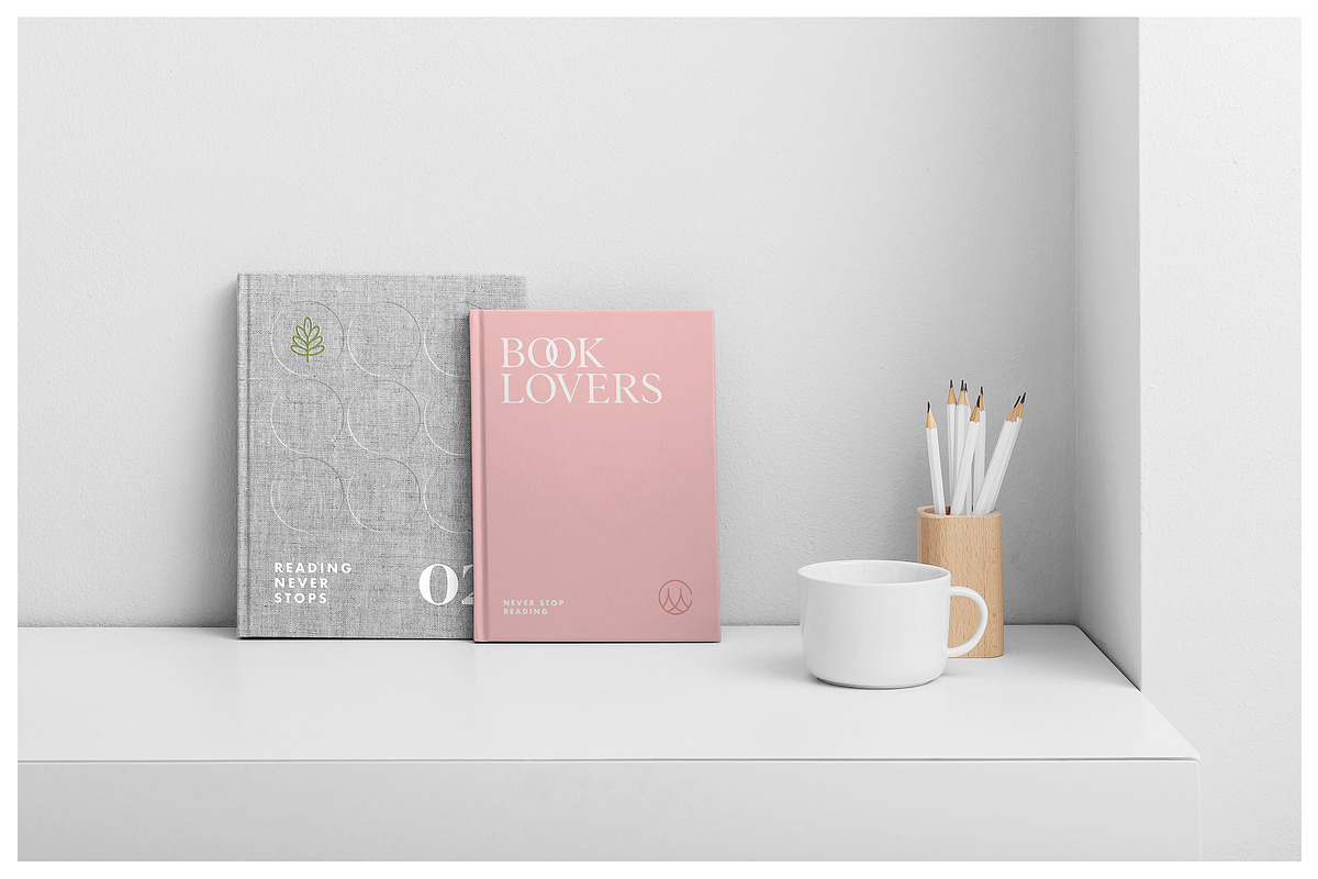 Book Cover Mockups - Hardcover Book, a Books & Magazine Mockup by Mr.Mockup™ (Photo 9 of 11)