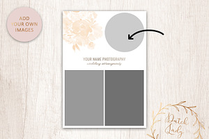 PSD Photo Price Card Template 10