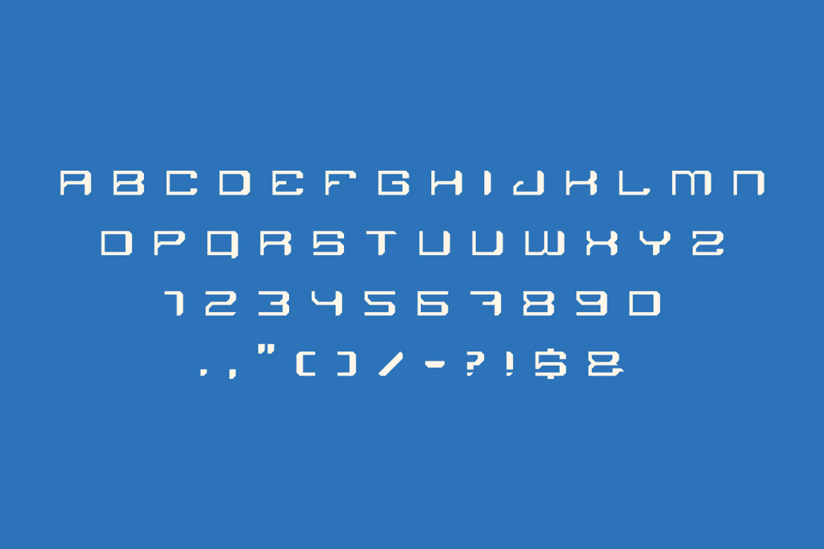 Degiture - Modern Techno Font, a Sans Serif Font by 3ab2ou (Photo 3 of 3)