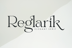 Reglarik | Modern Serif, a Serif Font by Denustudios