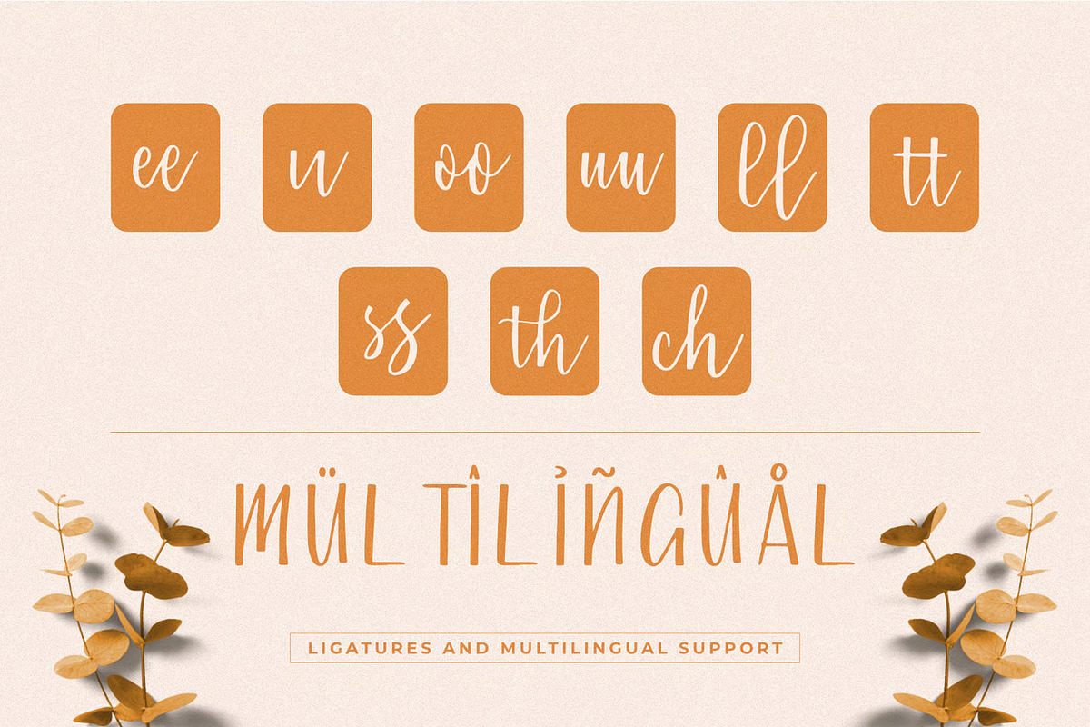 Casthea Font, a Script Font by Runsell Studio (Photo 3 of 3)