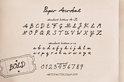 Paper Acrobat – Handwritten Font, a Handwritten Font by nadispasibenko (Thumbnail 9 of 11)