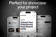 Apple iPhone 15 Pro Mockup, an iPhone Mockup by Illustraly Design (Thumbnail 2 of 8)