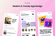 SoundSphere - Podcast Mobile Apps, an UI Kit Template by SquidPixey (Thumbnail 2 of 3)