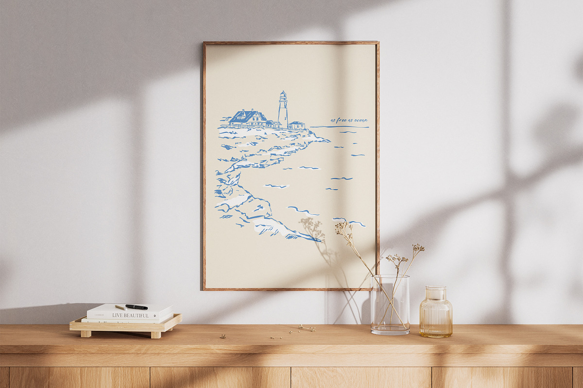 Mediterranean Vacation Illustrations, an Object Graphic by DesignThatMatters (Photo 12 of 12)