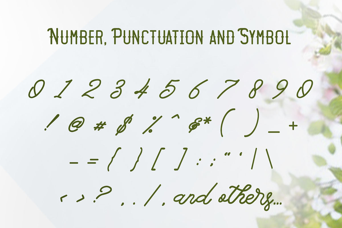 Anthalucya Monoline Script font, a Script Font by Anomali Creatype (Photo 10 of 13)