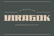 Viragok - Font, a Sans Serif Font by artchiles_design (Thumbnail 1 of 5)