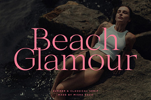 Beach Glamour - Summer Serif