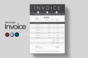 Invoice Template | Word & PSD, a Stationery Template by HiveArts (Thumbnail 1 of 2)