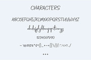 Bethadyn, a Script Font by Aantebas (Thumbnail 5 of 5)
