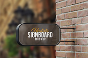 Realistic Signboard Mock-up, a Product Mockup by Propex (Thumbnail 6 of 9)