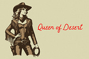 Rodeo Cowgirls // Western Font, a Handwritten Font by PeachCreme (Thumbnail 6 of 10)