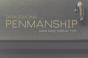 Penmanship, a Sans Serif Font by ArtisanType (Thumbnail 1 of 3)