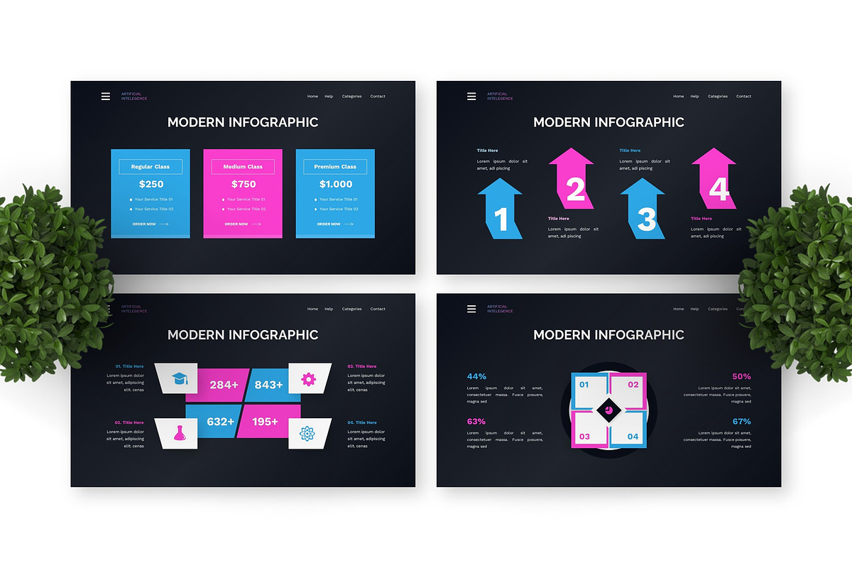 Artificial Inteligence - Technology, a Presentation Template by Deepslide Studio (Photo 3 of 6)