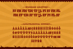 Wild Justice - Western Display Font