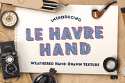 Le Havre Hand, a Sans Serif Font by insigne (Thumbnail 1 of 5)